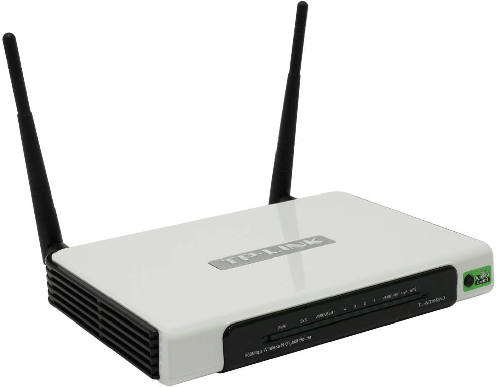   TP-LINK[TL-WR1042ND]Wireless N Gigabit Router(4UTP 10/100/1000Mbps,1WAN,802.11b/