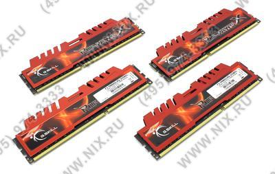    DDR3 DIMM 32Gb PC-10600 G.Skill RipjawsX [F3-10666CL9Q-32GBXL] KIT 4*8Gb CL9