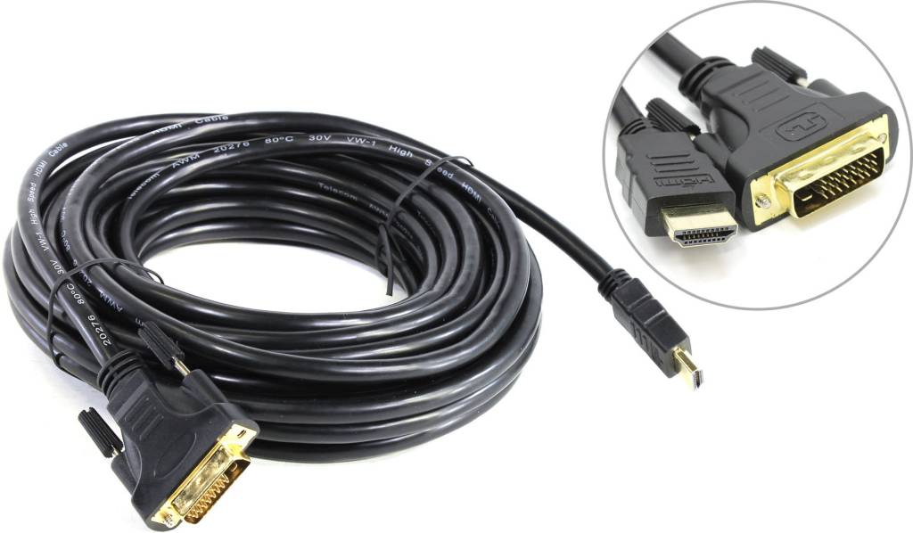   HDMI to DVI-D Dual Link (19M -25M) 10 Telecom