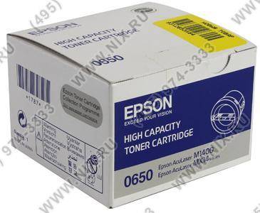  - Epson S50650 Black ()  EPS AcuLaser M1400/MX14  ()