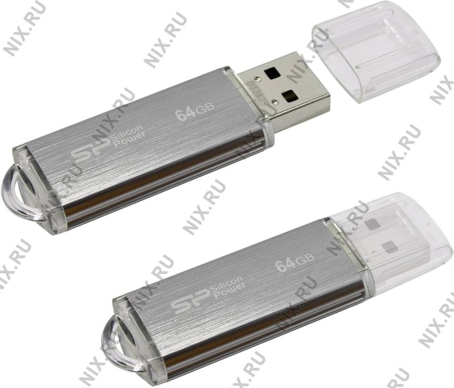  USB2.0 64Gb Silicon Power Ultima-II [SP064GBUF2M01V1S] (RTL)