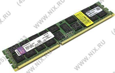    DDR3 DIMM 16Gb PC-10600 Kingston ValueRAM [KVR13LR9D4/16] ECC Registered with Par