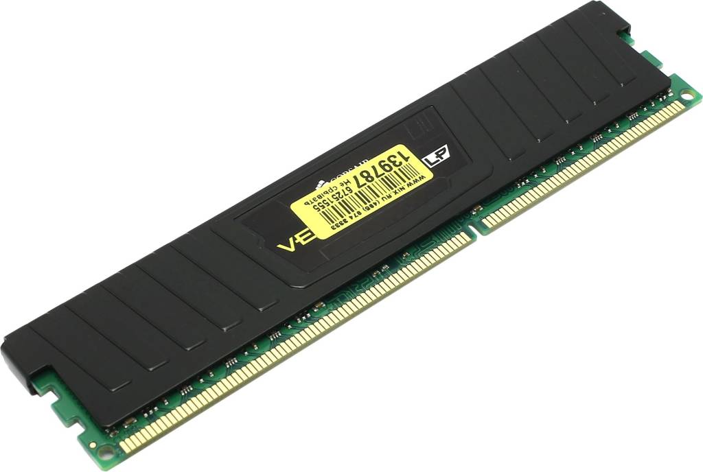    DDR3 DIMM  8Gb PC-12800 Corsair VengeanceLP [CML8GX3M1A1600C10