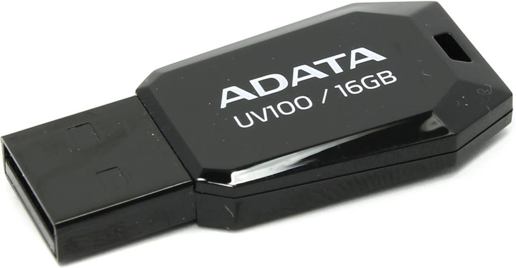   USB2.0 16Gb ADATA DashDrive UV100 [AUV100-16G-RBK]