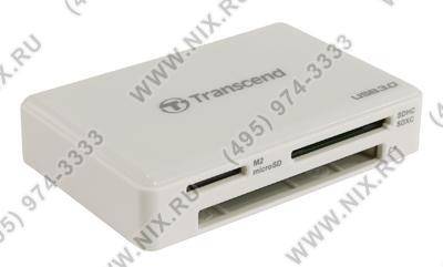  USB3.0 Transcend [TS-RDF8W] CF/SDXC/microSDHC/MS(XC/Pro/Duo/M2) Card Reader/Writer