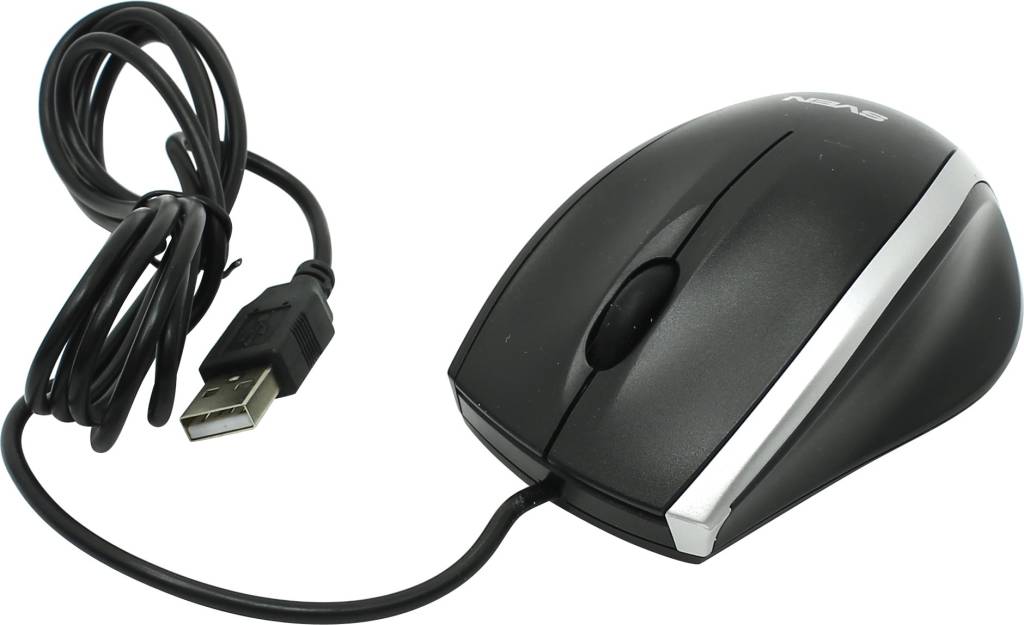   USB Sven Optical Mouse [RX-180 Black] (RTL) 3.( )