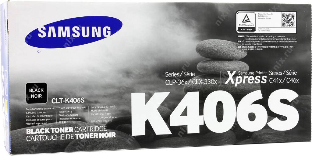  - Samsung CLT-K406S Black ()  Samsung CLX-3300/3305, CLP-360/365 ()