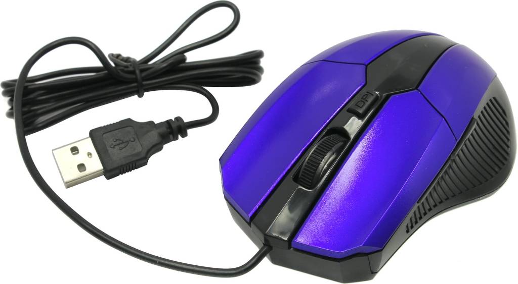   USB CBR Mouse [CM301] Blue (RTL) 6.( )