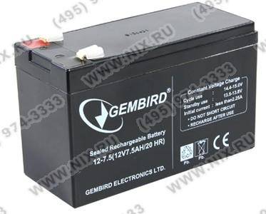   12V    7.5Ah Gembird 12-7.5  UPS