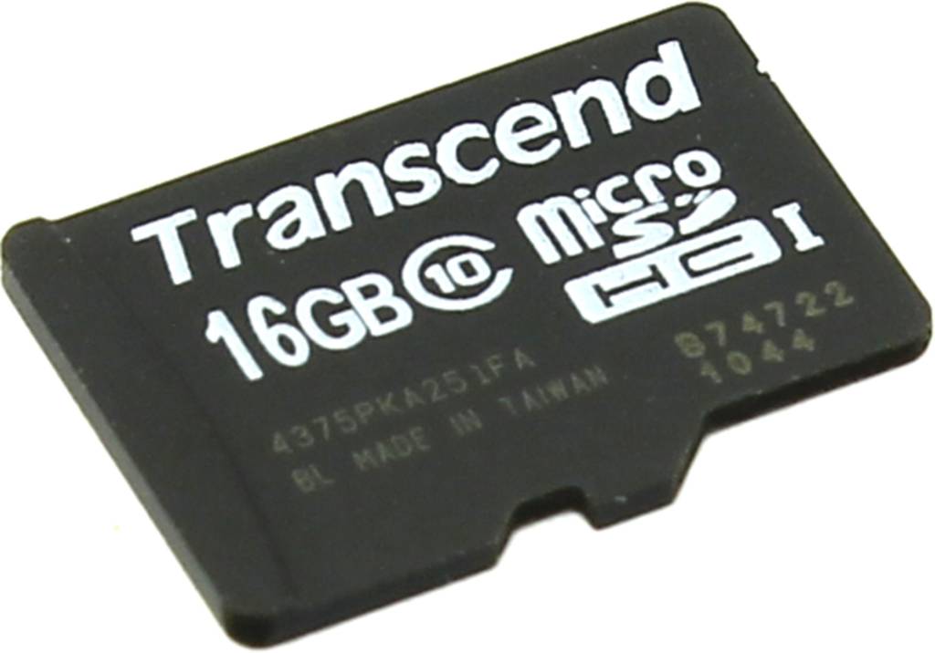    microSDHC 16Gb Transcend [TS16GUSDC10] Class10
