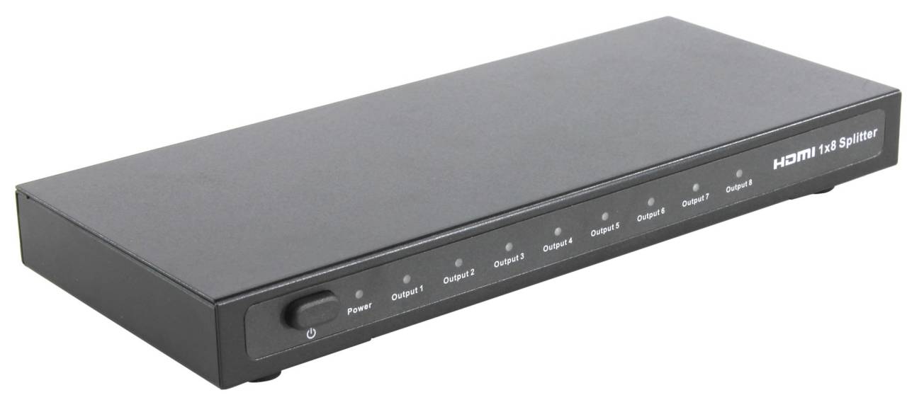   HDMI Splitter Espada [EDH18] (1in - > 8out, 1.3b) +..