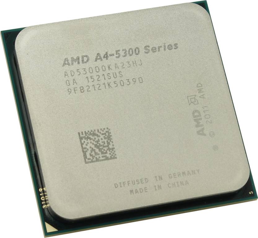   AMD A4-5300 (AD5300O) 3.4 /2core/SVGA RADEON HD 7480D/ 1 /65 /5 / Socket FM2