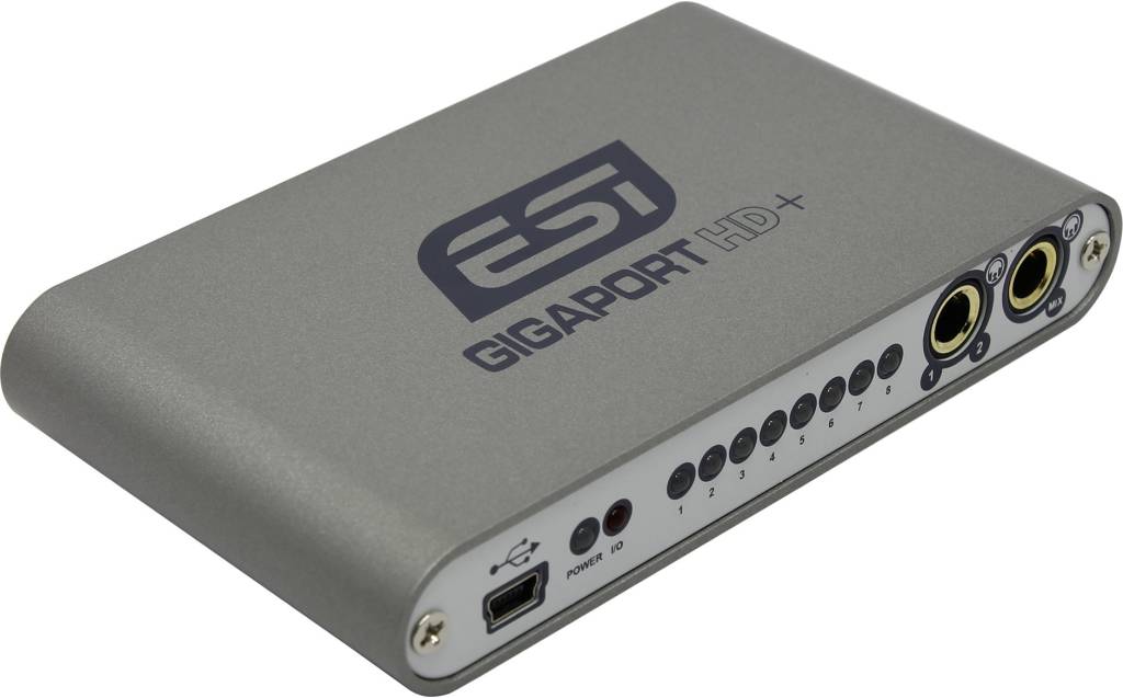    USB2.0 ESI GigaportHD+ (RTL) (Analog 8out,)