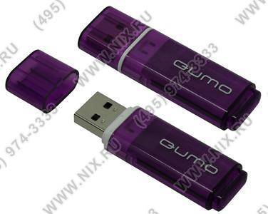   USB2.0 64Gb Qumo Optiva [QM64GUD-OP1-Violet] (RTL)
