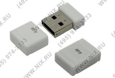   USB2.0  4Gb Qumo Nanodrive [QM4GUD-NANO-W] (RTL)