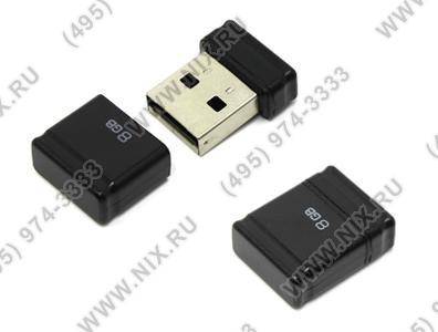   USB2.0  8Gb Qumo Nanodrive [QM8GUD-NANO-B] (RTL)