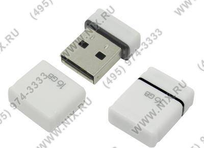   USB2.0 16Gb Qumo Nanodrive [QM16GUD-NANO-W] (RTL)