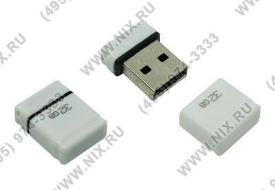   USB2.0 32Gb Qumo Nanodrive [QM32GUD-NANO-W] (RTL)