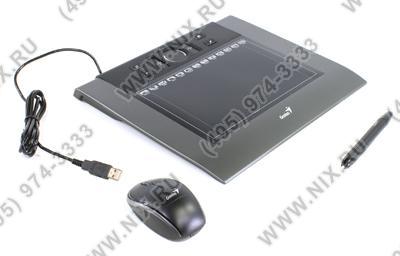   Genius MousePen M508X(8 x 5,5120 lpi,2048 ,USB,Wireless)+Cordless Mouse 3btn.+Rol