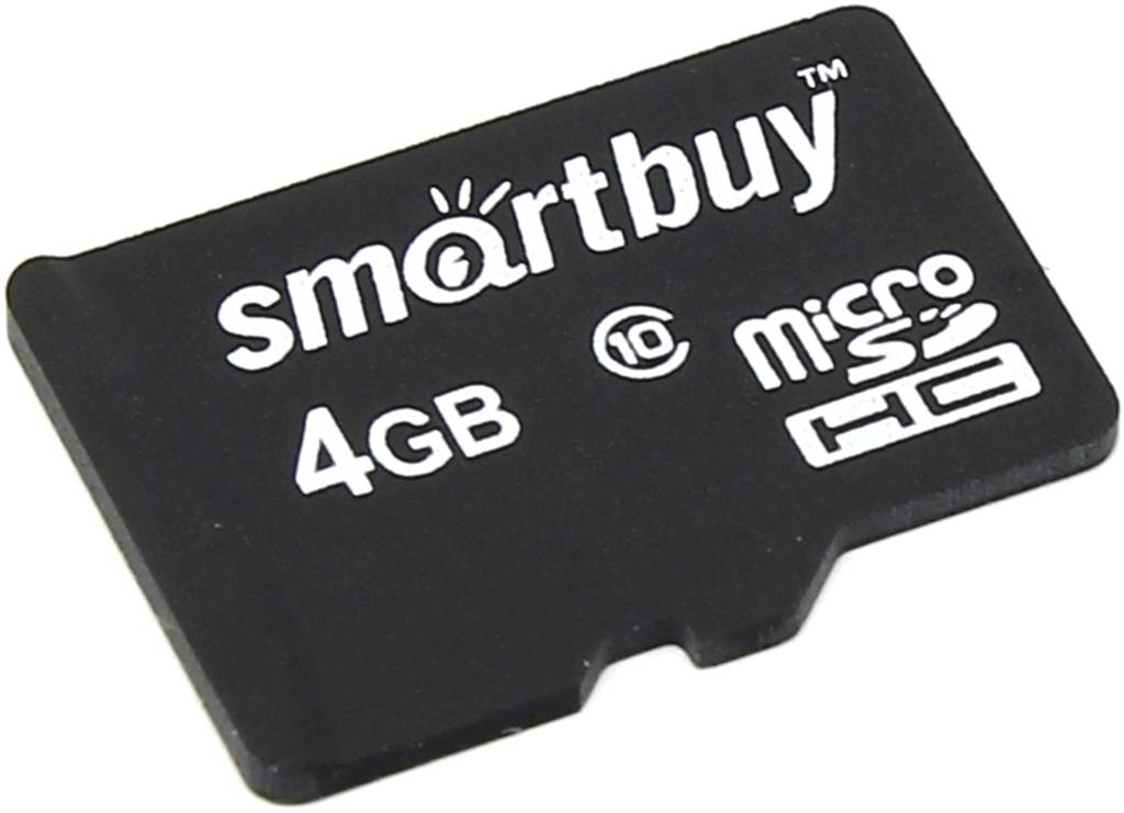    microSDHC  4Gb SmartBuy [SB4GBSDCL10-00] Class10