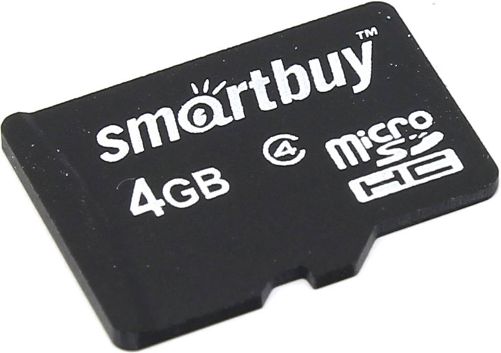    microSDHC  4Gb SmartBuy [SB4GBSDCL4-00] Class4