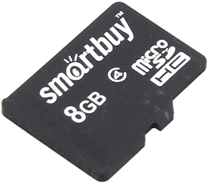    microSDHC  8Gb SmartBuy [SB8GBSDCL4-00] Class4
