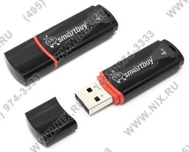   USB2.0  4Gb SmartBuy Crown [SB4GBCRW-K] (RTL)