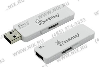   USB2.0 16Gb SmartBuy Dash [SB16GBDH-W] (RTL)