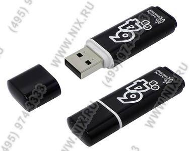   USB2.0 64Gb SmartBuy Glossy [SB64GBGS-K] (RTL)