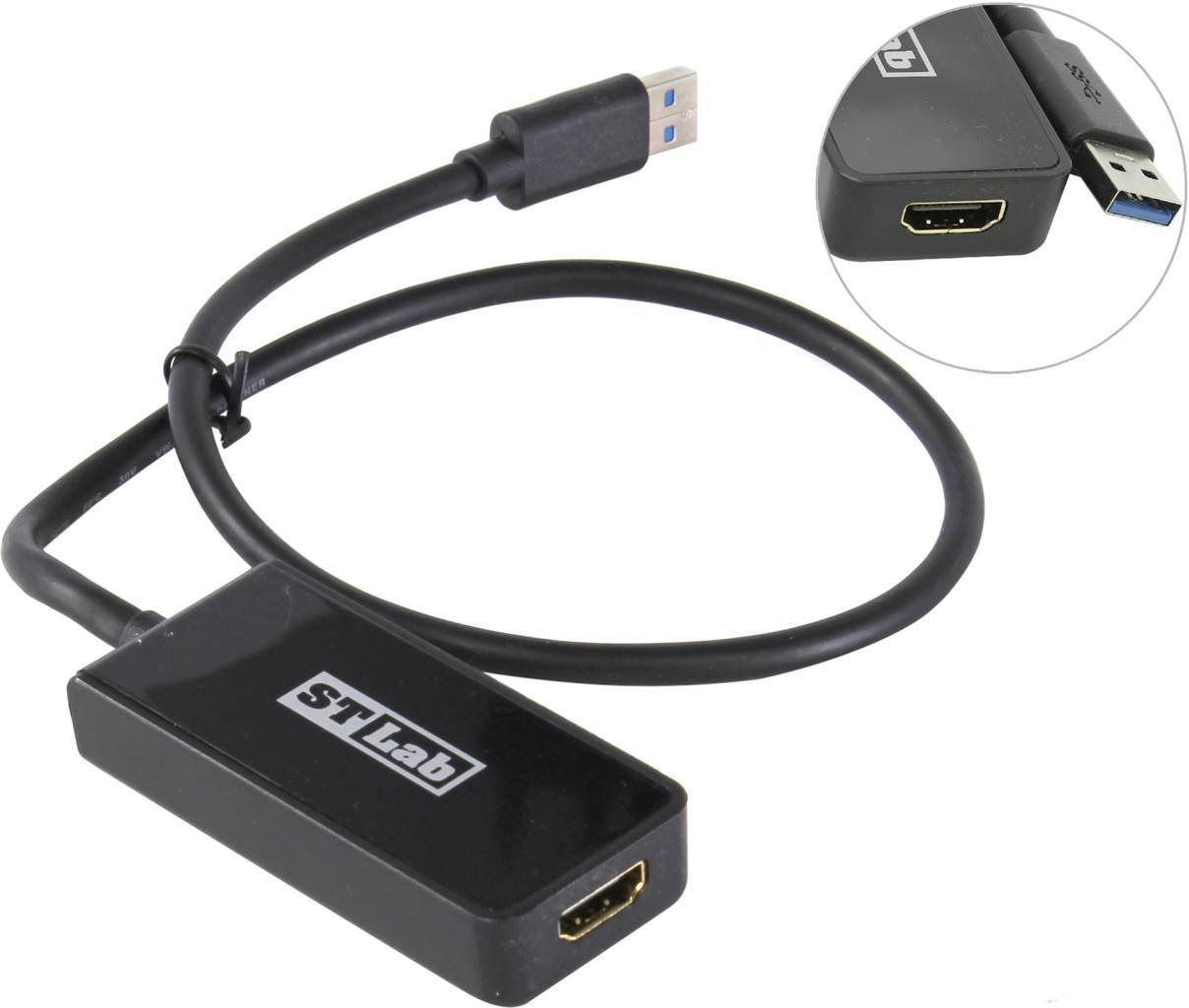   USB3.0 -- > HDMI STLab U-740 (RTL)