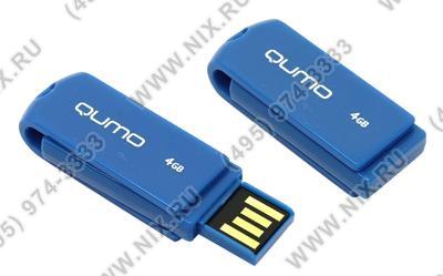   USB2.0  4Gb Qumo Twist [QM4GUD-TW-Marine] (RTL)
