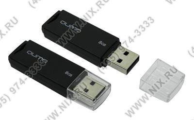   USB2.0  8Gb Qumo Tropic [QM8GUD-TRP-Black] (RTL)