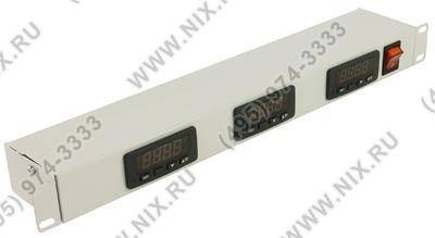 купить Блок управления вентиляторами 19”, серый, 3 контроллера, 6 выходов NT FAN Control 3-6 G