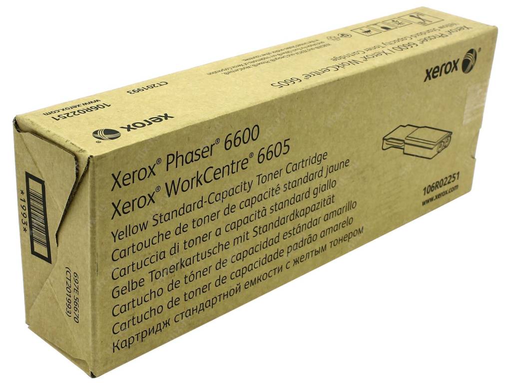  - Xerox 106R02251 Yellow ()  Phaser 6600, Workcentre 6605 (o)