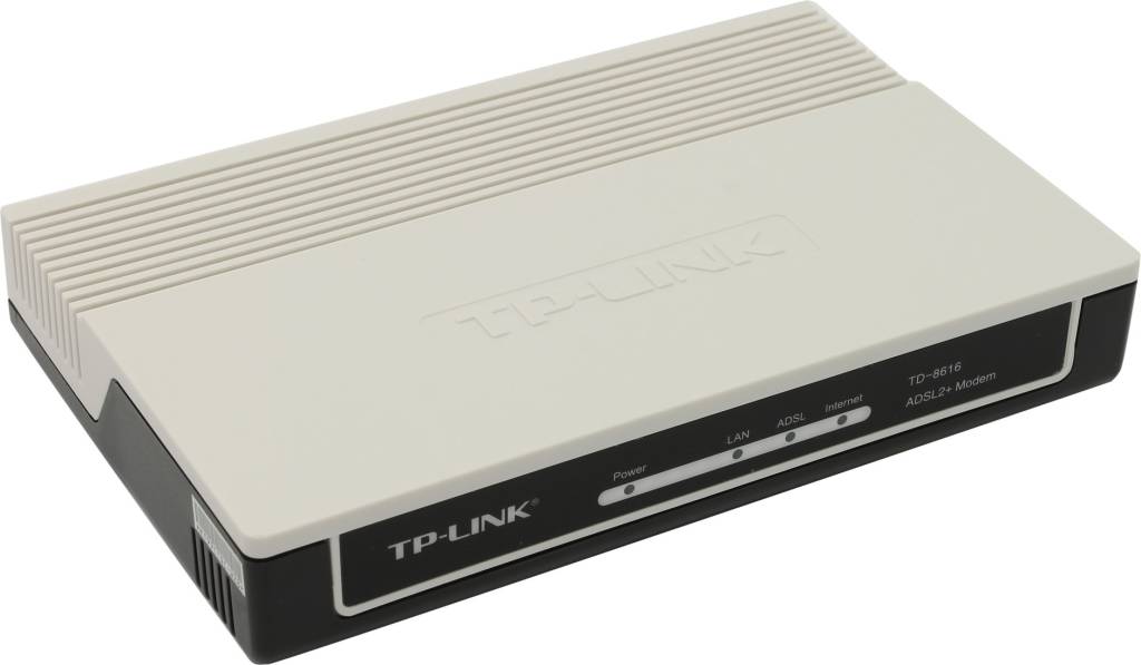   TP-LINK [TD-8616] ADSL2+ Modem (1UTP 10/100Mbps, RJ11)