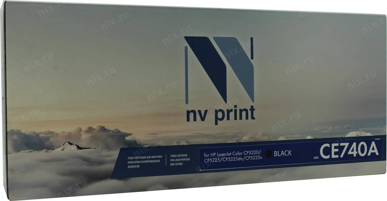  - HP CE740A Black (NV-Print)  Color LaserJet CP5220/1/3/5/79