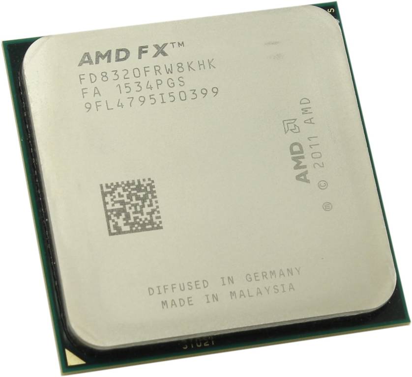   AMD FX-8320 (FD8320F) 3.5 /8core/ 8+8/125 /5200  Socket AM3+