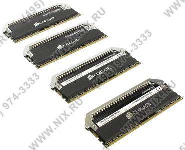    DDR3 DIMM 32Gb PC-15000 Corsair Dominator Platinum [CMD32GX3M4A1866C9] KIT 4*8Gb