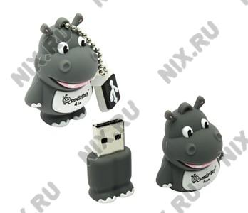   USB2.0  4Gb SmartBuy Wild Series Hippo [SB4GBHip] (RTL)