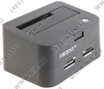  Orient [UDS-303] HDD Docking Station(   2.5/3.5SATA/USB HDD, USB2.0, CR)