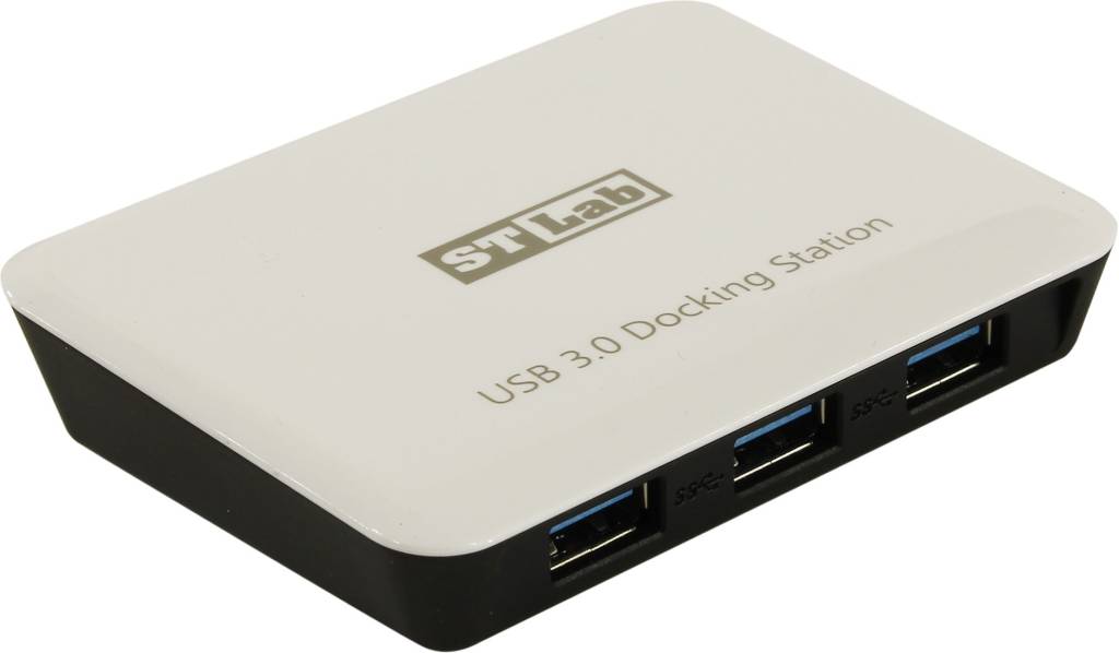    USB 3.0 Hub Gigabit Ethernet Adapter STLab U-810 (RTL)