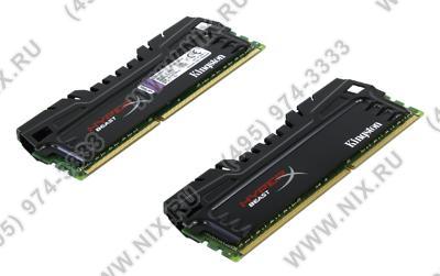    DDR3 DIMM  8Gb PC-19200 Kingston HyperX [KHX24C11T3K2/8X] KIT2*4Gb CL11