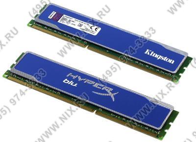    DDR3 DIMM 16Gb PC-10600 Kingston HyperX Blu [KHX13C9B1K2/16] KIT2*8Gb CL9