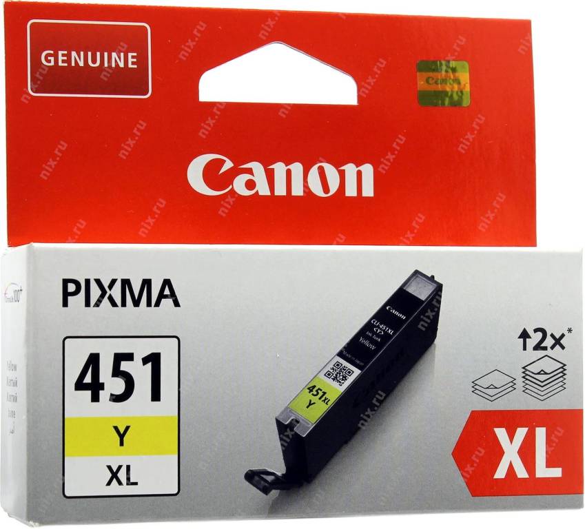   Canon CLI-451Y XL (yellow)  PIXMA iP7240, MG5440/6340 ( )  (6475B001)