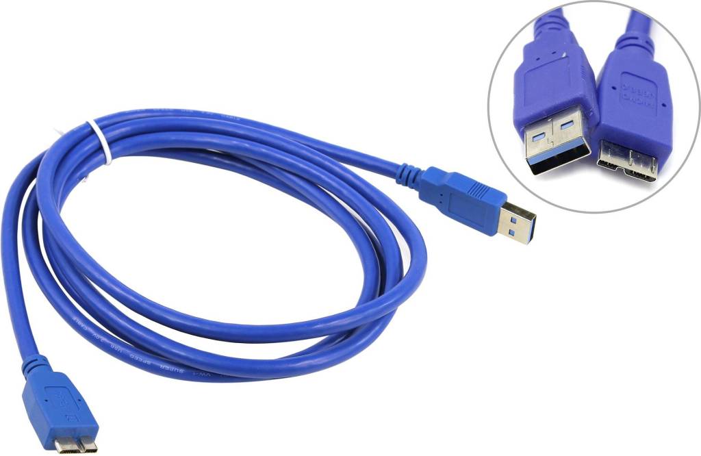 купить Кабель USB 3.0 A-- > micro-B 1.8м VCOM [VUS7075-1.8м]