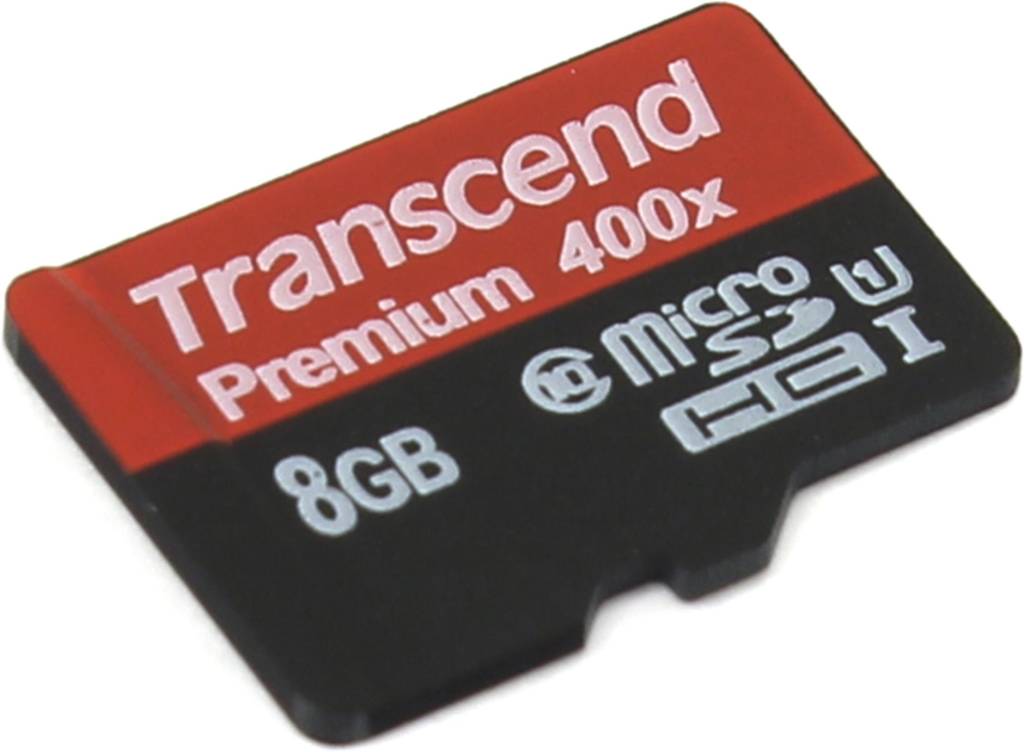    microSDHC  8Gb Transcend [TS8GUSDCU1] UHS-I Class10