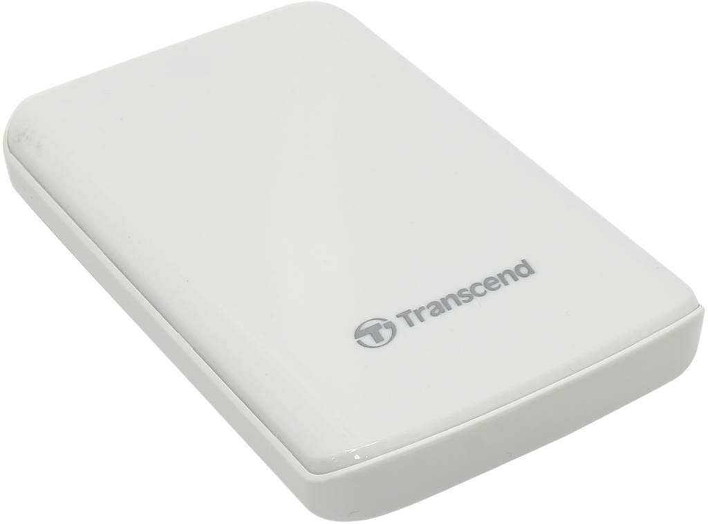    USB3.0 1Tb TRANSCEND StoreJet 25D3 [TS1TSJ25D3W] Portable 2.5 HDD EXT (RTL)