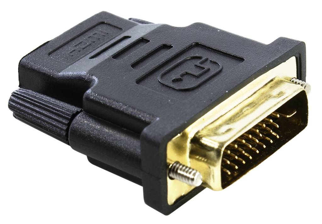 купить Переходник HDMI 19F - > DVI-D 25M 5bites [DH1803G]