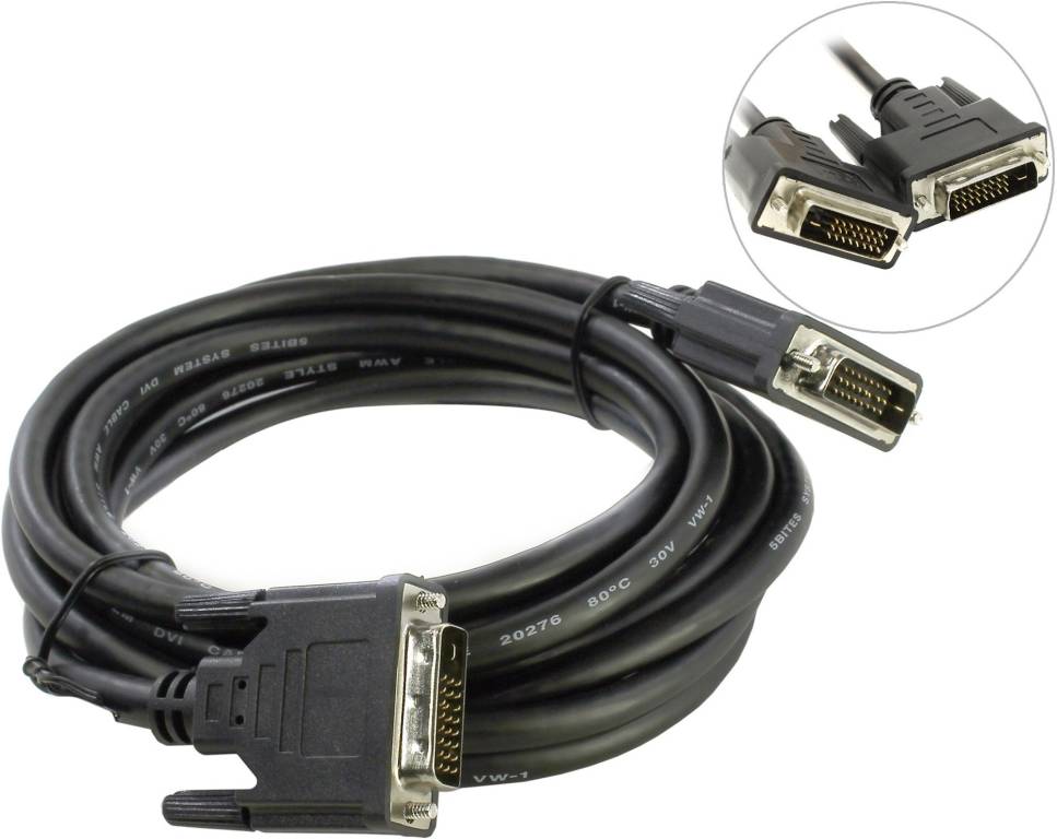     DVI-D Dual Link (25M -25M)  3.0 5bites [APC-099-030]