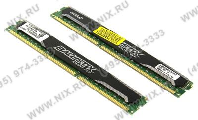    DDR3 DIMM 16Gb PC-12800 Crucial Ballistix Sport[BLS2C8G3D1609ES2LX0CEU] KIT2*8GbC